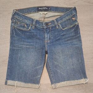 Abercrombie & Fitch Blue Jean Shorts Classic Style